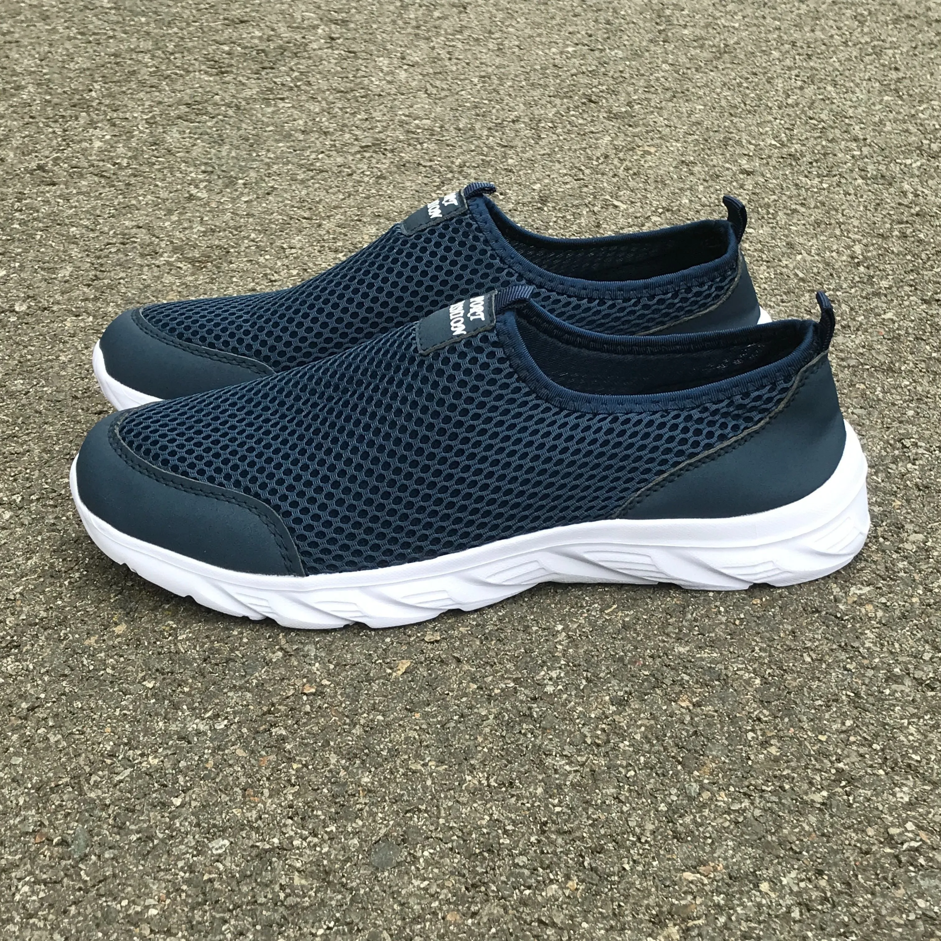 Ademende slip-on loafers voor heren - lichtgewicht mesh schoenen voor de zomer