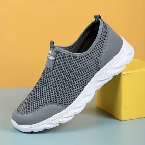 Ademende slip-on loafers voor heren - lichtgewicht mesh schoenen voor de zomer