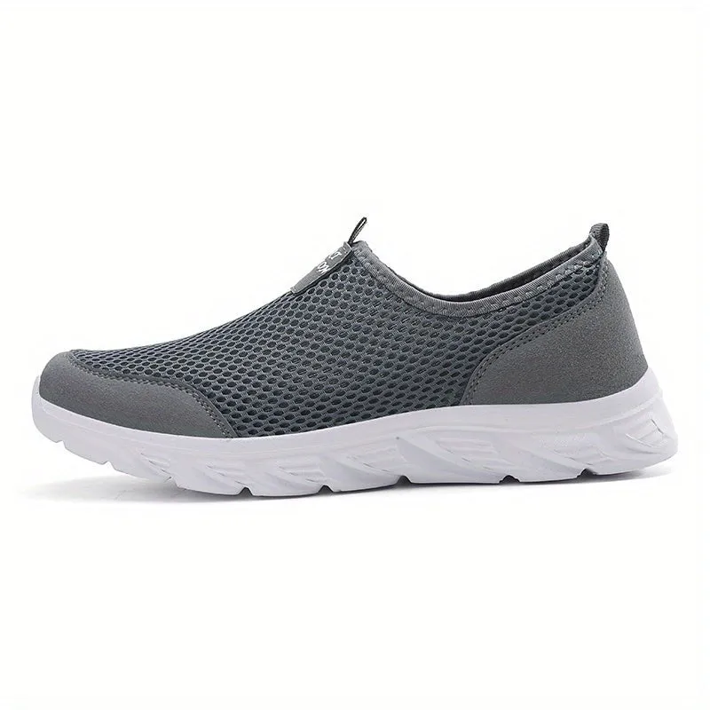 Ademende slip-on loafers voor heren - lichtgewicht mesh schoenen voor de zomer