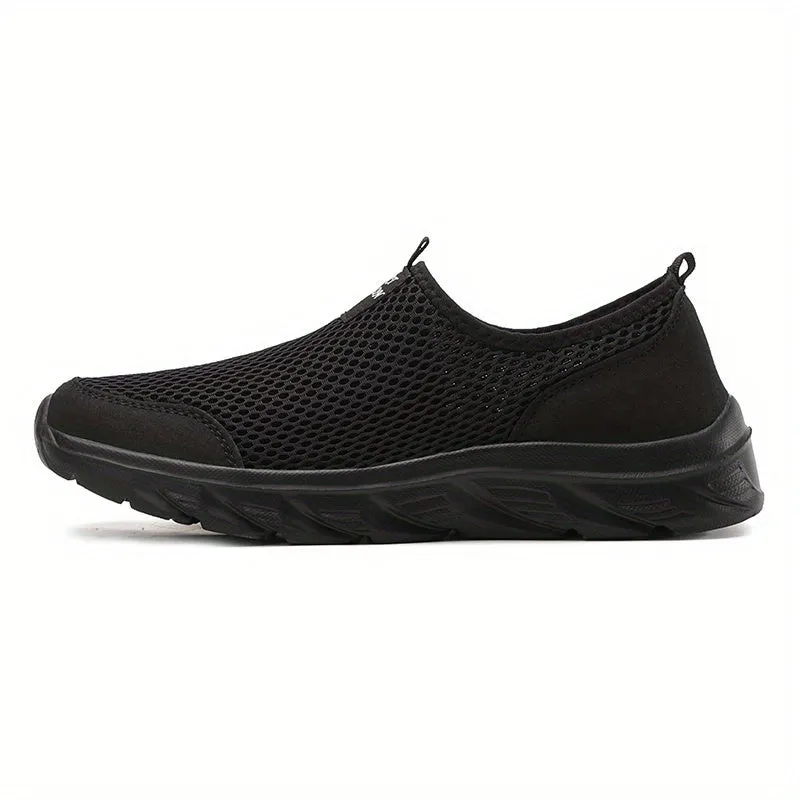 Ademende slip-on loafers voor heren - lichtgewicht mesh schoenen voor de zomer