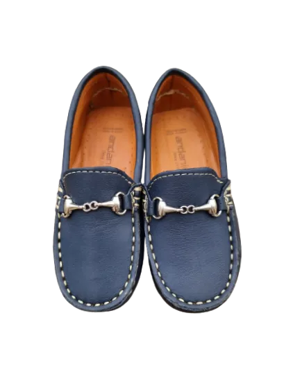 Andanines Beautiful Boys Navy loafer cathay nuit spanish
