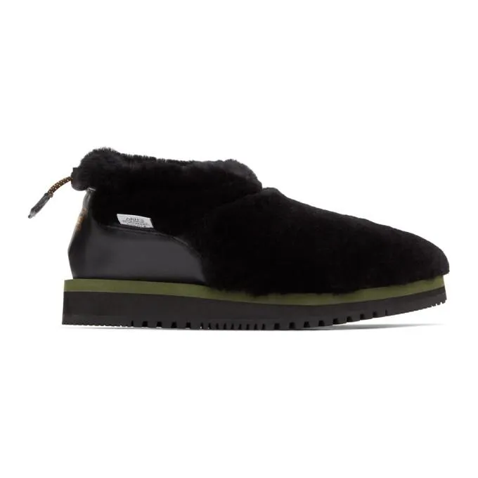 Aries Black Suicoke Edition Ron Loafers