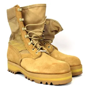 Army Hot Weather Desert Sand Combat Boots Made in the USA