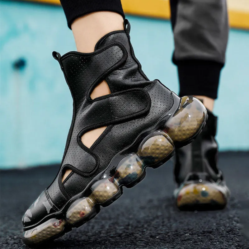 Aule PU Hollow Out Flats
