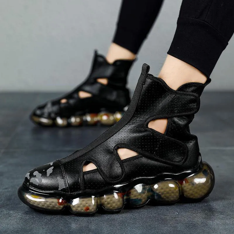 Aule PU Hollow Out Flats