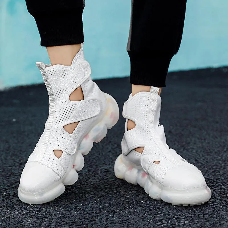 Aule PU Hollow Out Flats