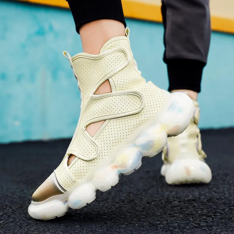 Aule PU Hollow Out Flats