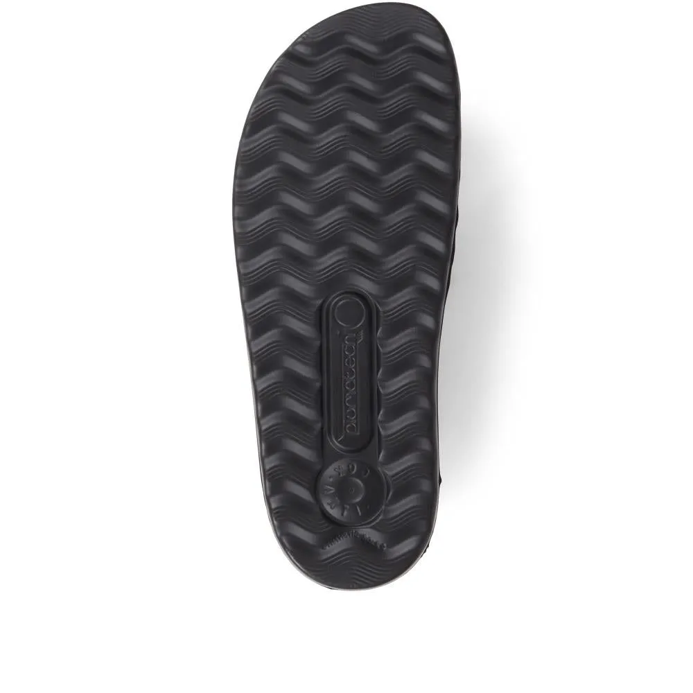 Buckle-Detailed Slip-On Sandals - FLY37049 / 323 228