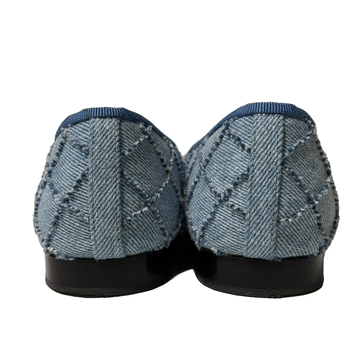 Chanel Denim Ballet Flats