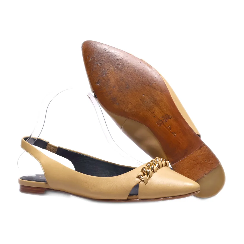 Coach Rodney Mules Leather Beige Colour For Women