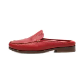 Cole Haan Mules Leather Red Colour For Women