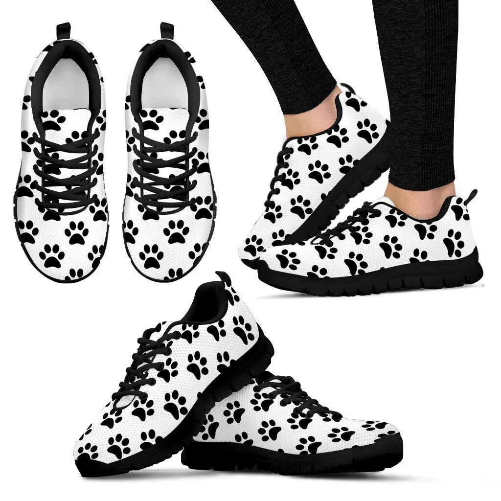 Dog Paw Sneakers - White