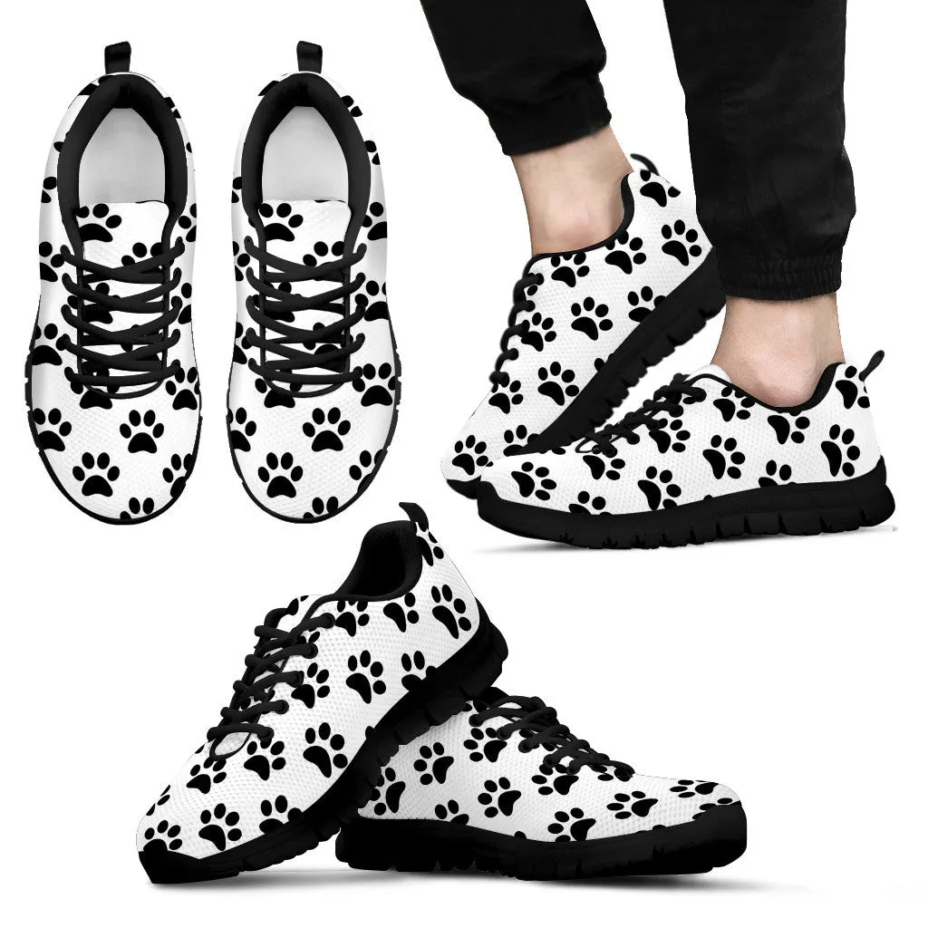 Dog Paw Sneakers - White