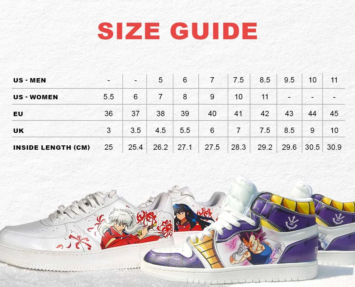 Dragon Ball Super Black Frieza A-Star High Anime Shoes