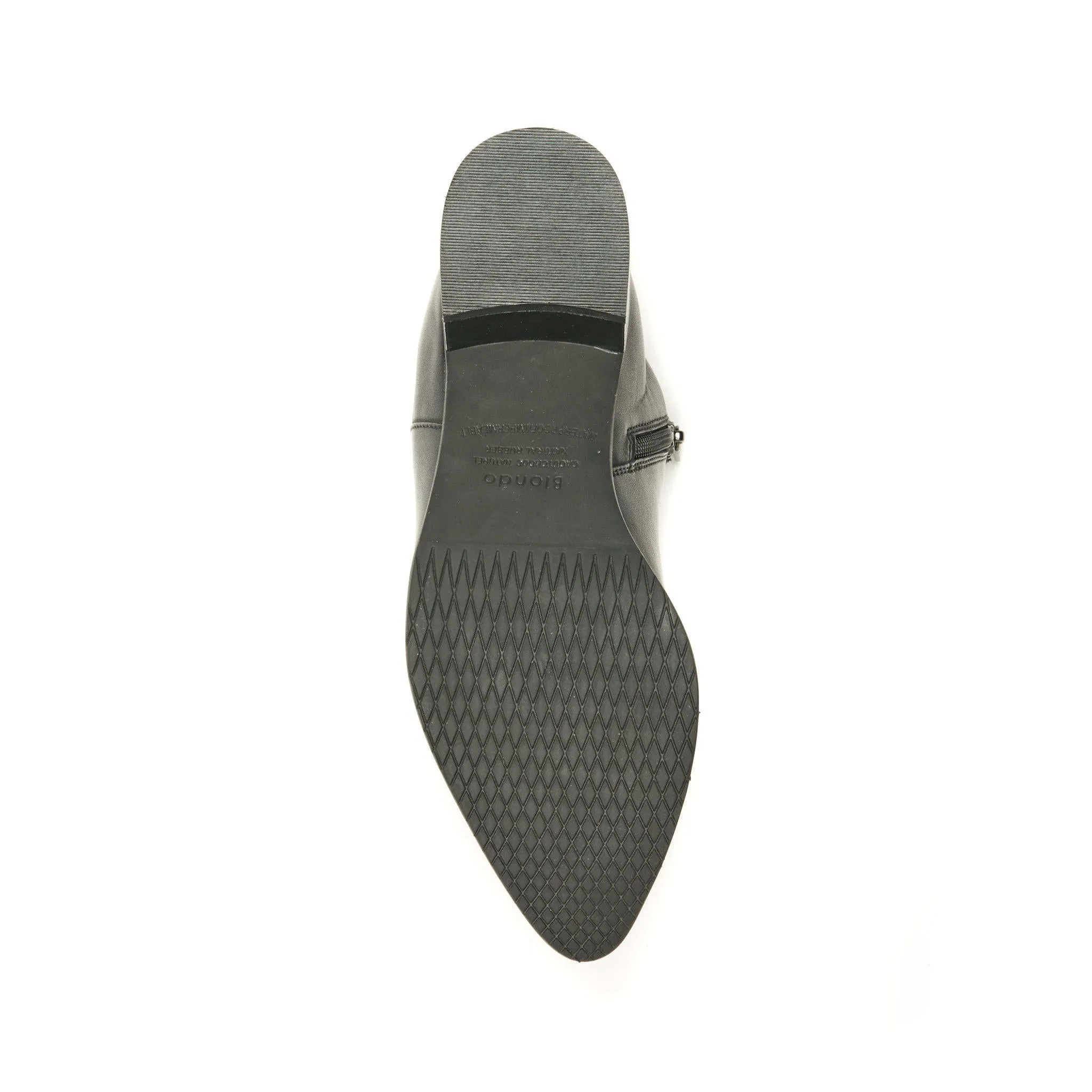 Elvina Waterproof Leather Block Heel Chelsea Boot