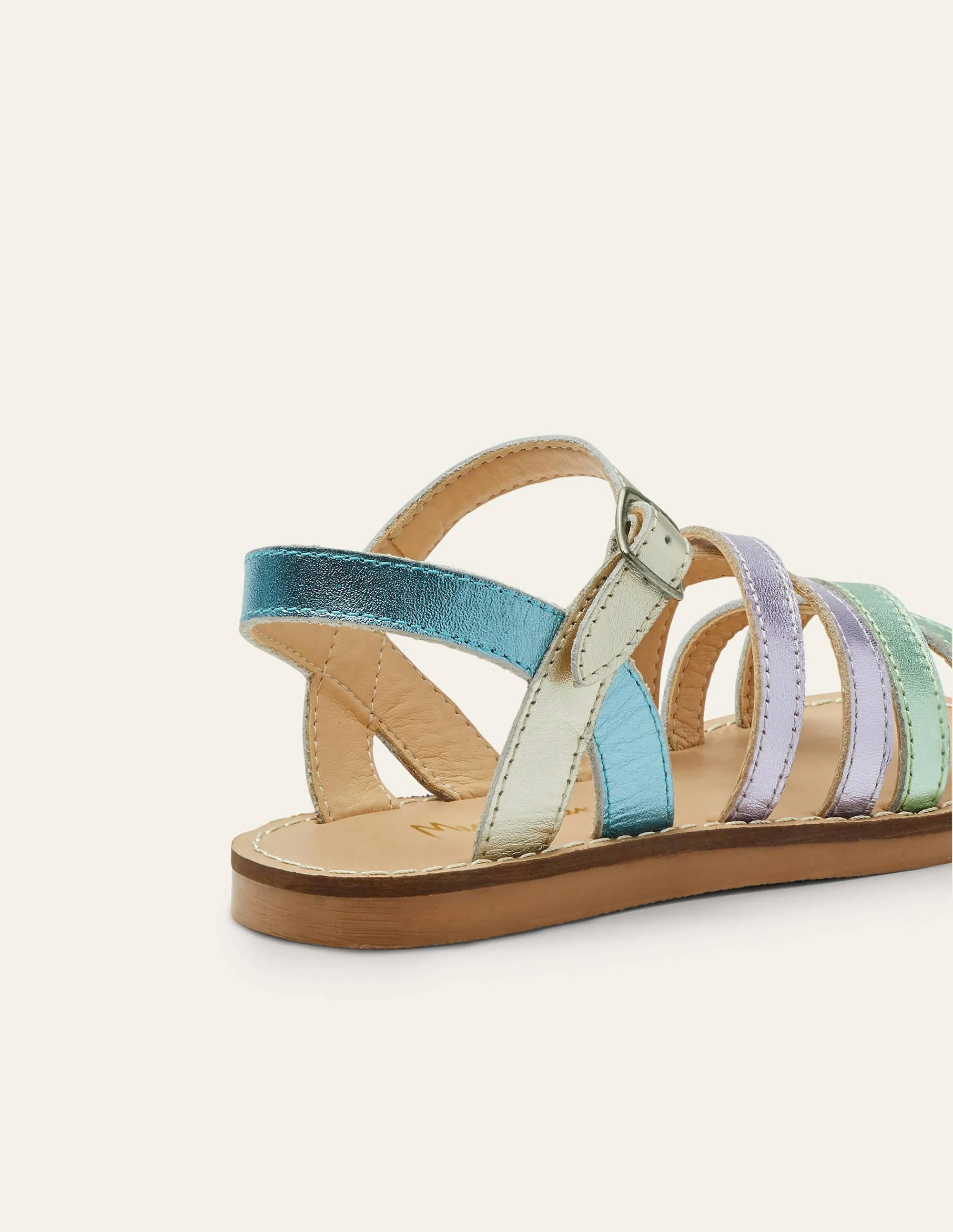 Everyday Sandals-Multi Metallic