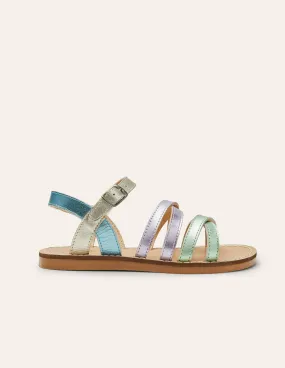 Everyday Sandals-Multi Metallic
