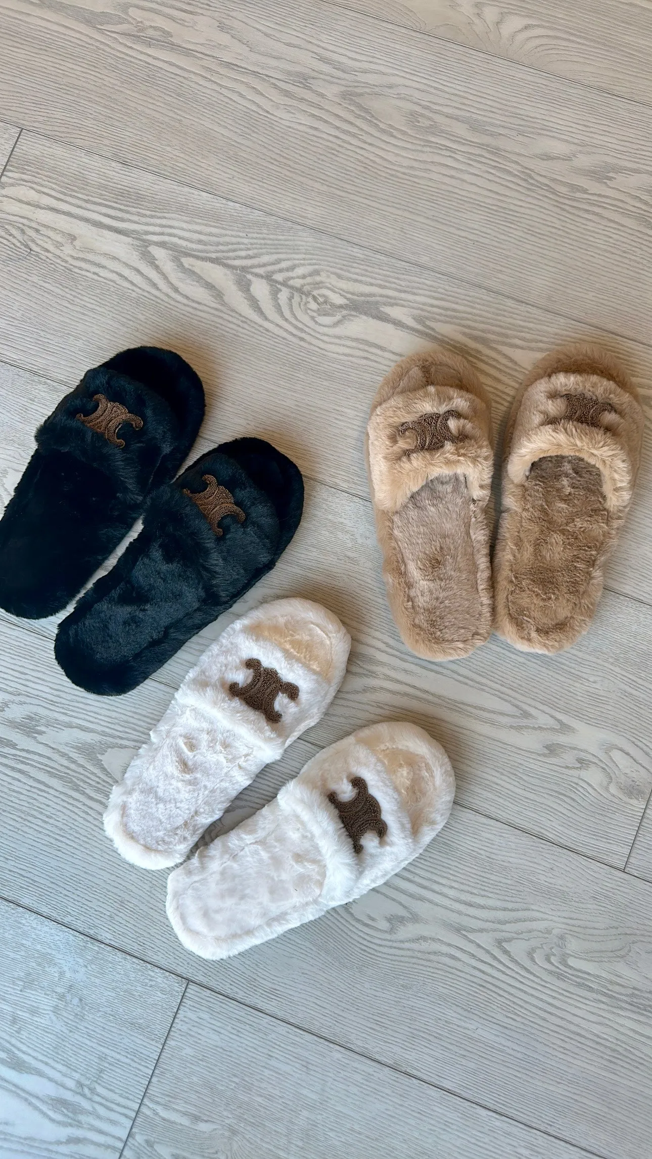 FINAL SALE!! Stella Platform Slides in Black