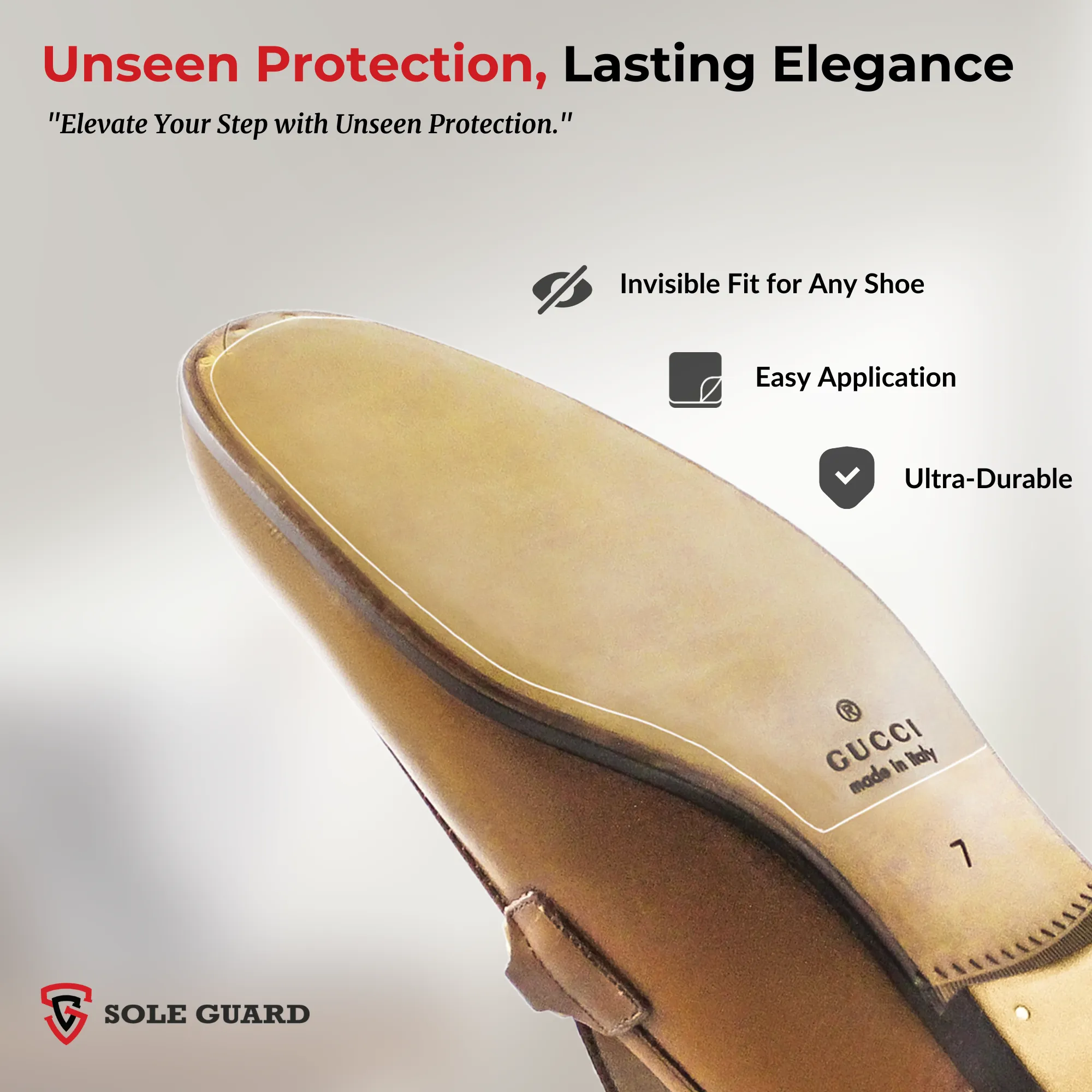 Gucci Loafers Sole Guard