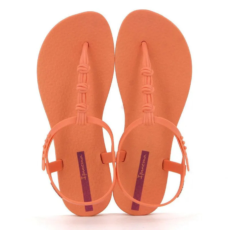 Ipanema Dawn Knot Chic Sandals - Orange