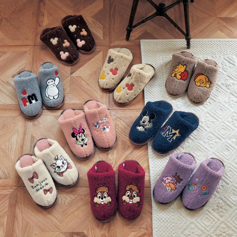 JP x BM - Michael Darling Fluffy Boa Slippers for Adults