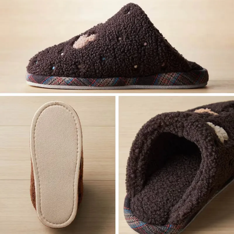 JP x BM - Michael Darling Fluffy Boa Slippers for Adults