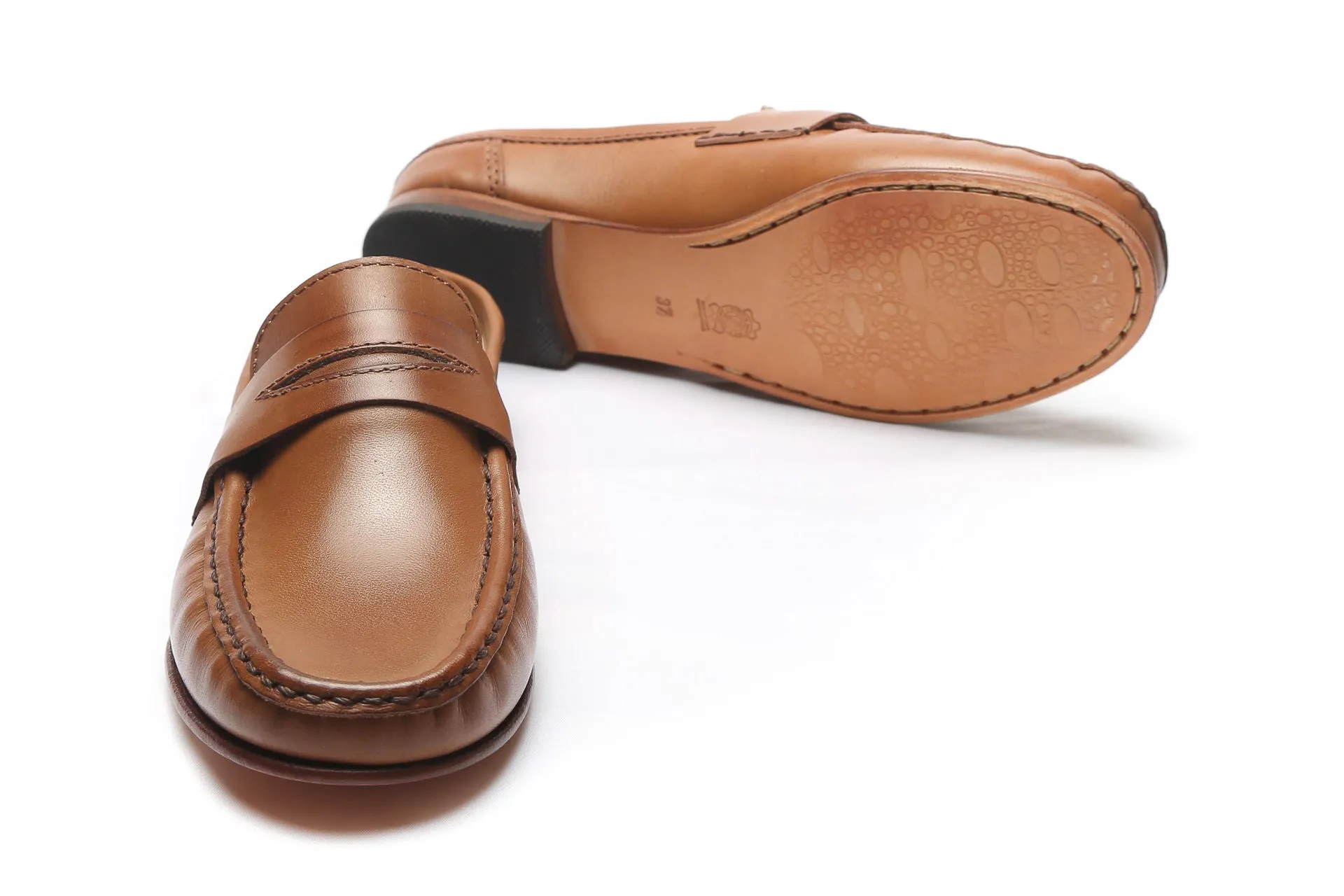 Mule with Headband Camel