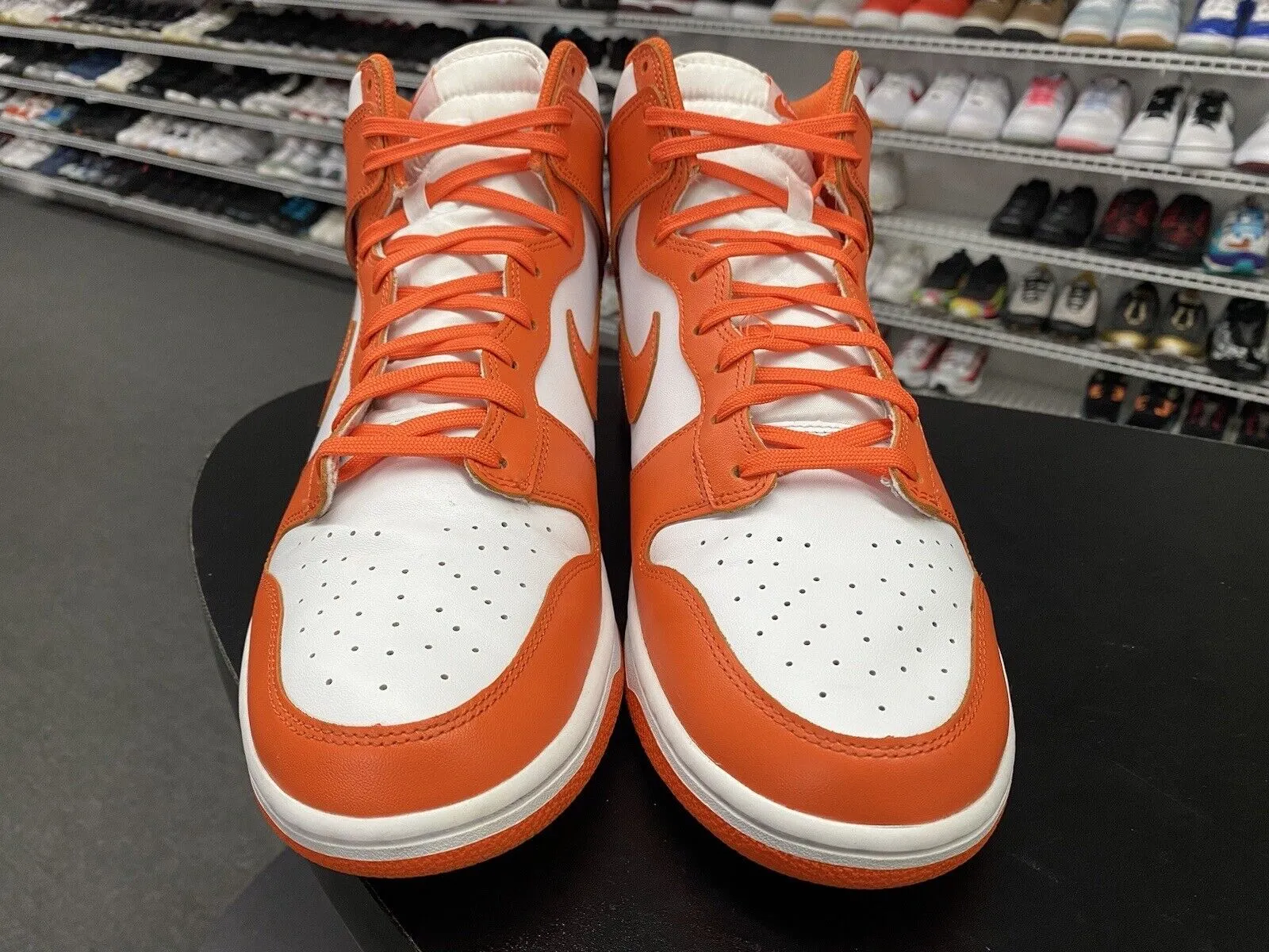 Nike Dunk High Syracuse Orange White 2021 DD1399-101 Men's Size 10
