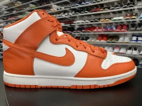 Nike Dunk High Syracuse Orange White 2021 DD1399-101 Men's Size 10