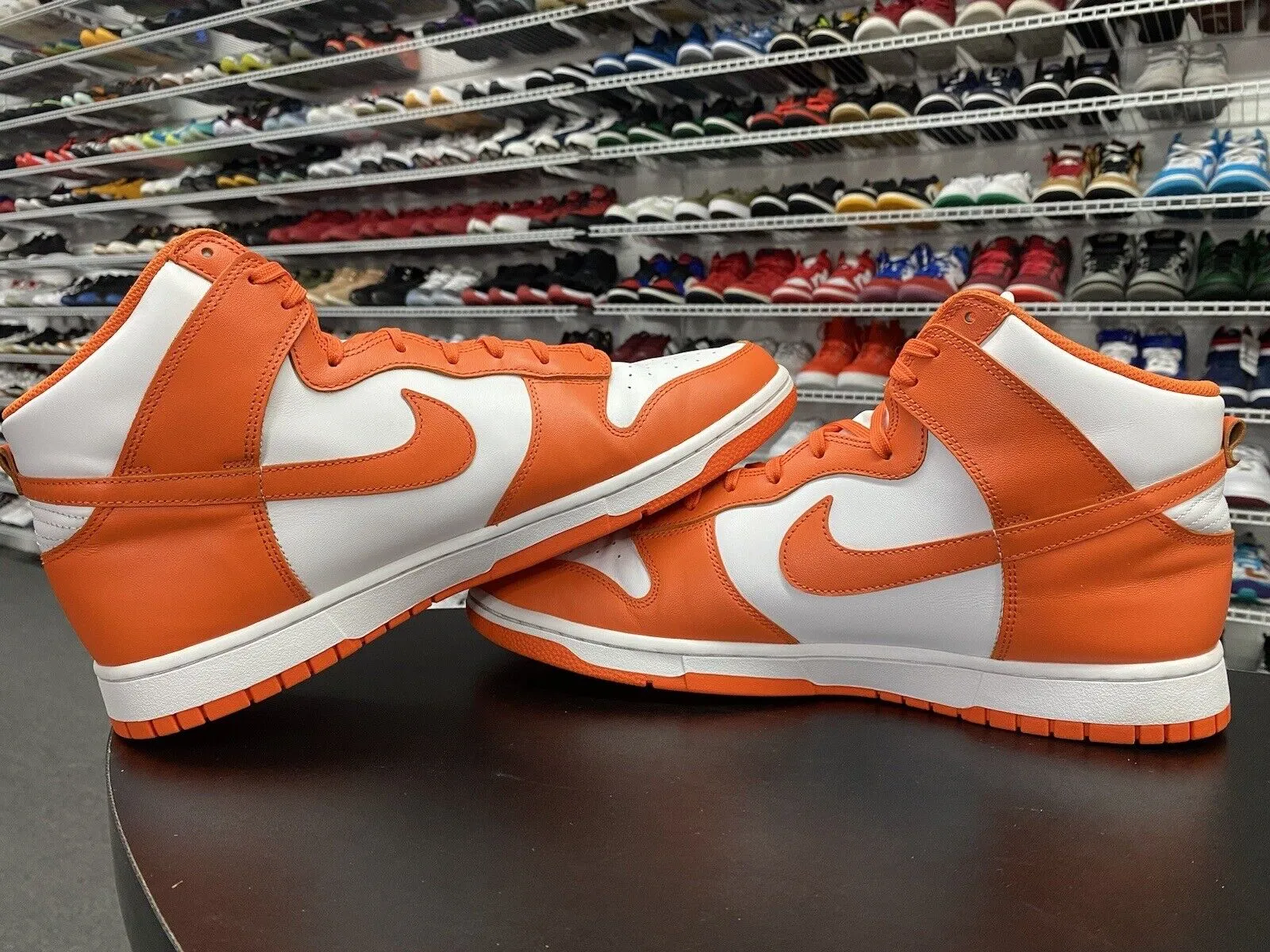Nike Dunk High Syracuse Orange White 2021 DD1399-101 Men's Size 10