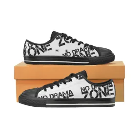 No Drama Zone Low Rise Shoes Black up to size 12