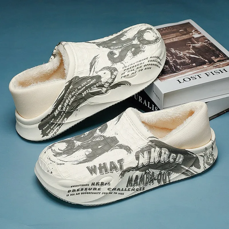 Non-slip Warm   Wool Slippers