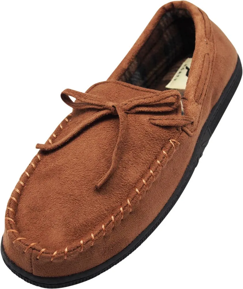 NORTY Mens M-2XL Chestnut Slippers 15021