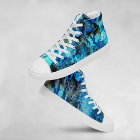 Painter's Dream - Women’s High Top Canvas Shoes