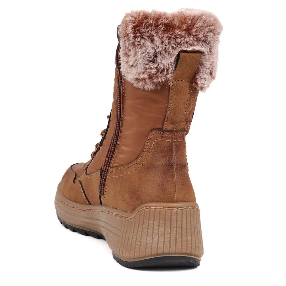 Quilted Water-Resistant Weather Boots - WOIL40064 / 326 383