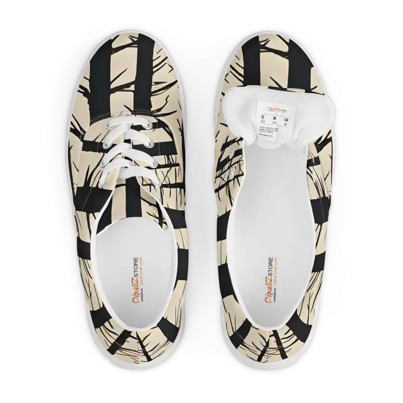 Revolutionary Men's Canvas Lace Up Shoes