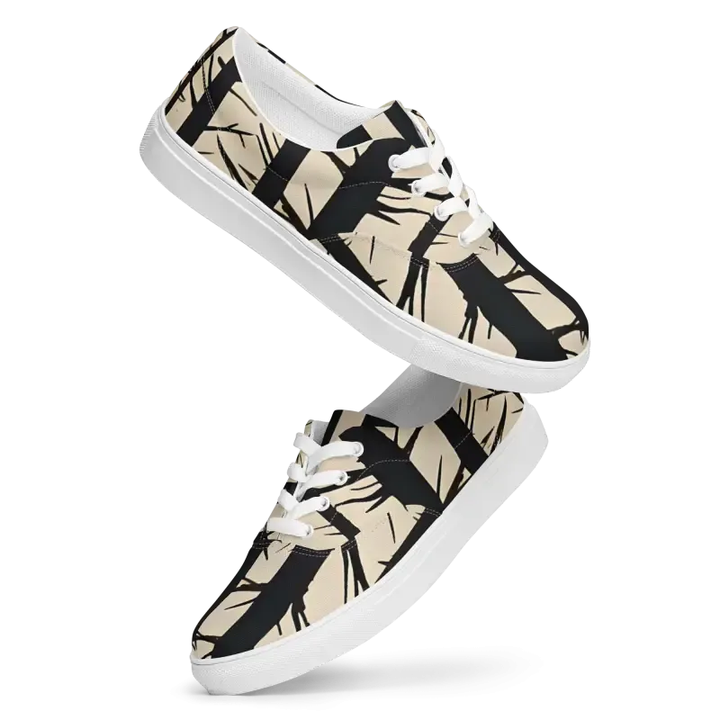 Revolutionary Men's Canvas Lace Up Shoes