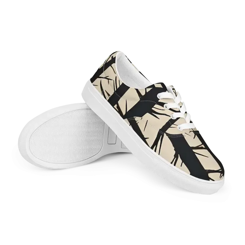 Revolutionary Men's Canvas Lace Up Shoes