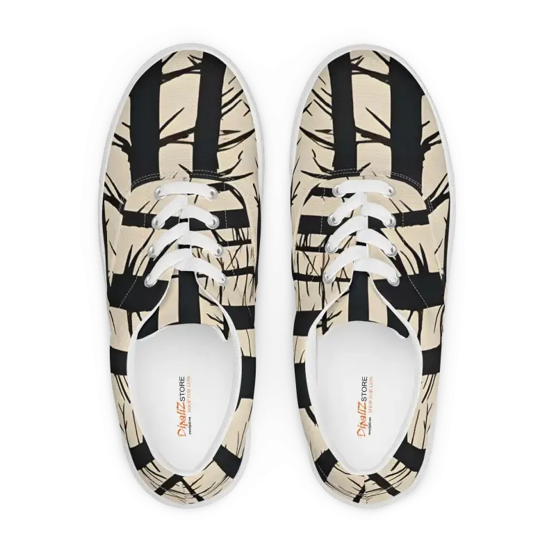 Revolutionary Men's Canvas Lace Up Shoes