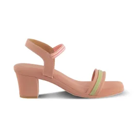 The Fun Pink Women's Casual Block Heel Sandals Tresmode