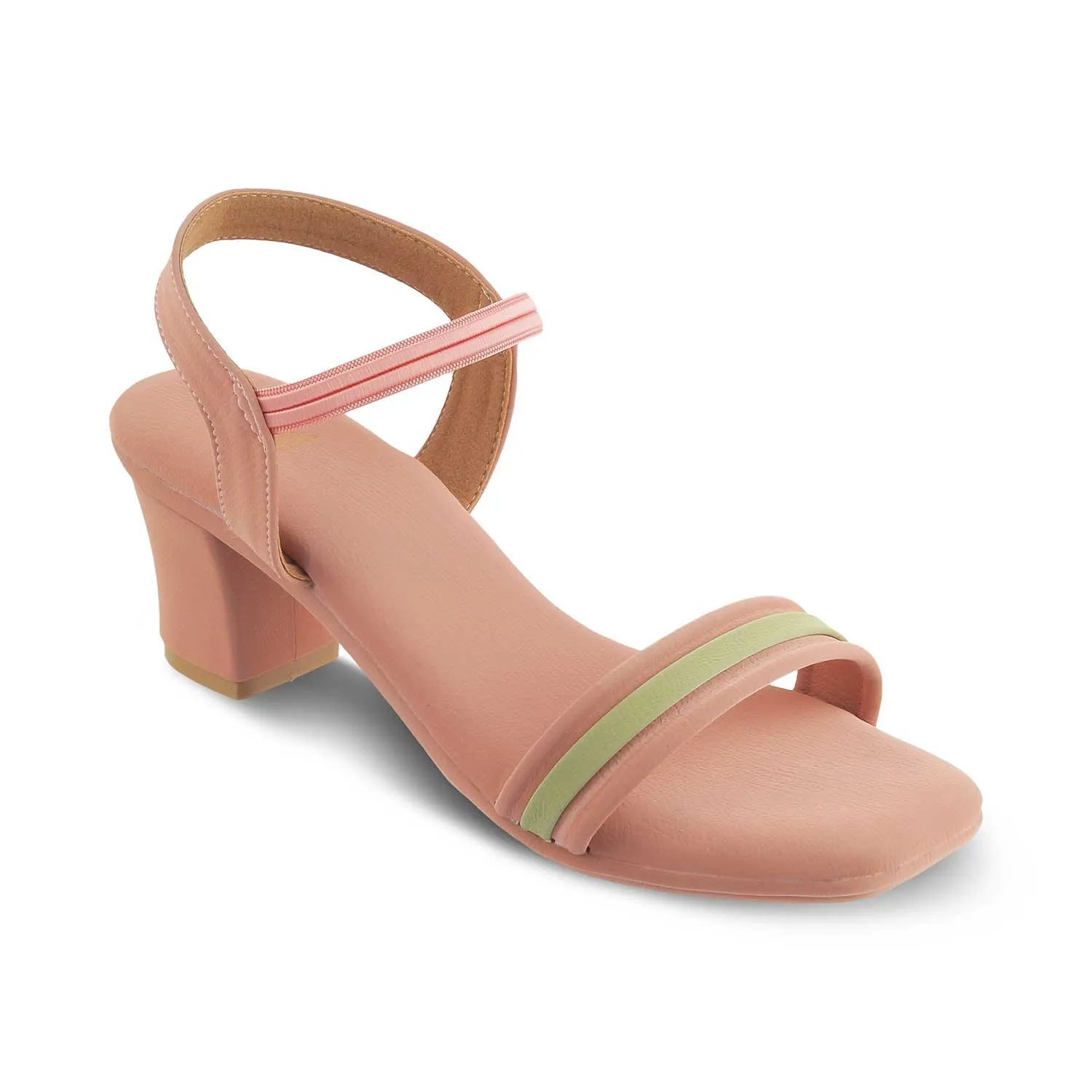The Fun Pink Women's Casual Block Heel Sandals Tresmode