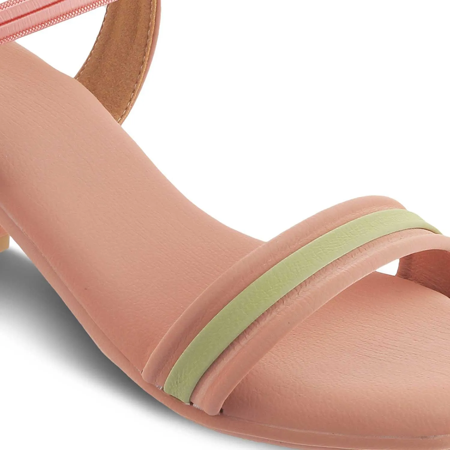 The Fun Pink Women's Casual Block Heel Sandals Tresmode
