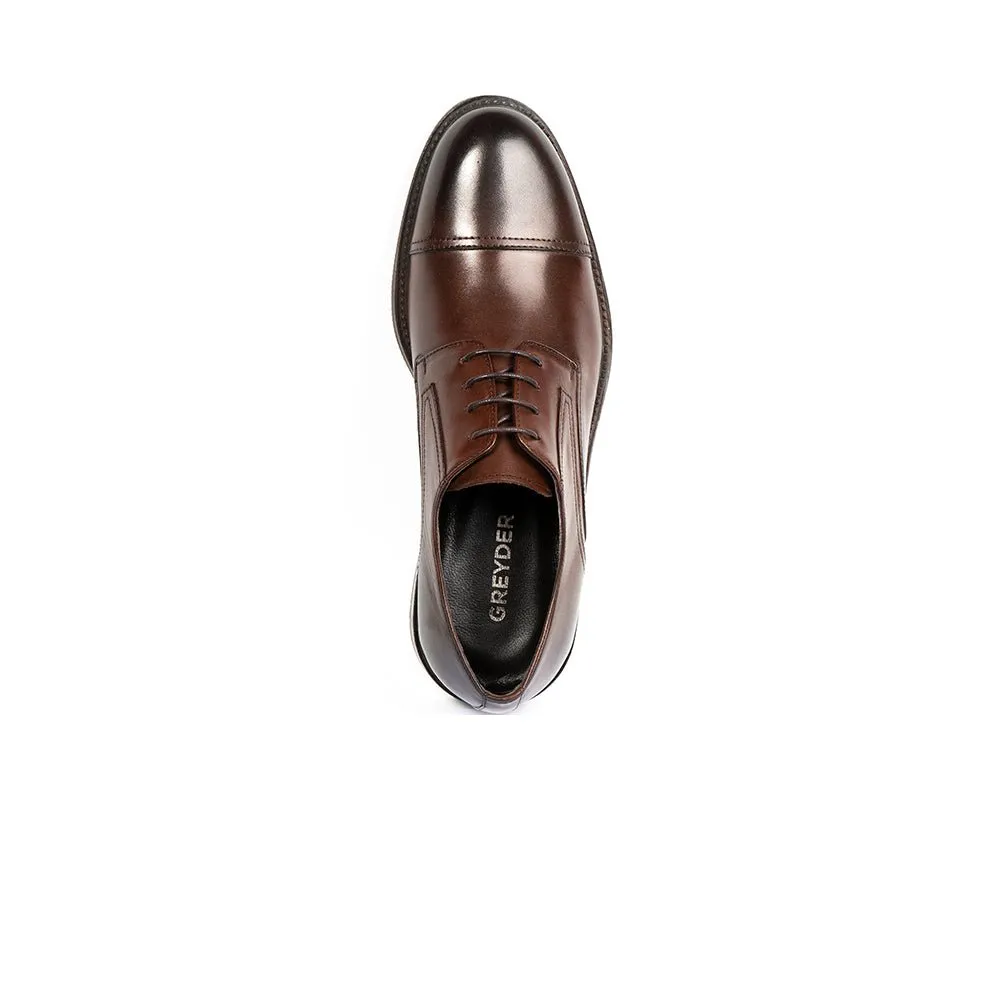 Urban Formal Leather Shoes GR75010BR Dark Brown