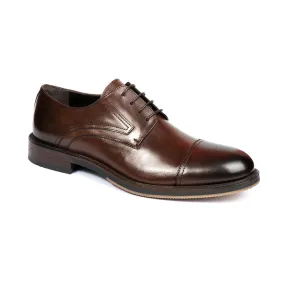 Urban Formal Leather Shoes GR75010BR Dark Brown
