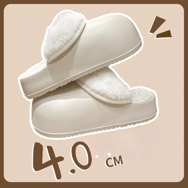 Wholesale Removable Waterproof Autumn and Winter Warm Cotton Slippers