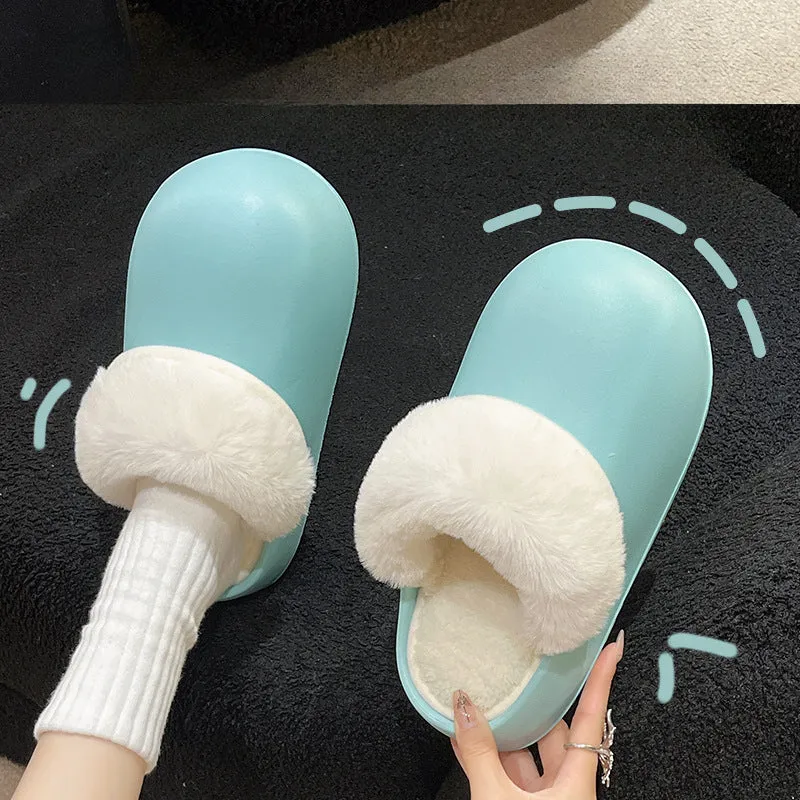 Wholesale Removable Waterproof Autumn and Winter Warm Cotton Slippers