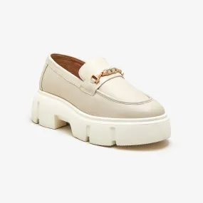 Women's Chunky Trim Loafers