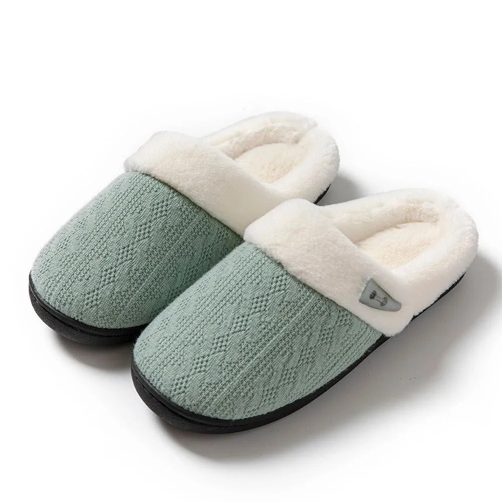 Women’s Warm Non-Slip Slippers in 5 Colors
