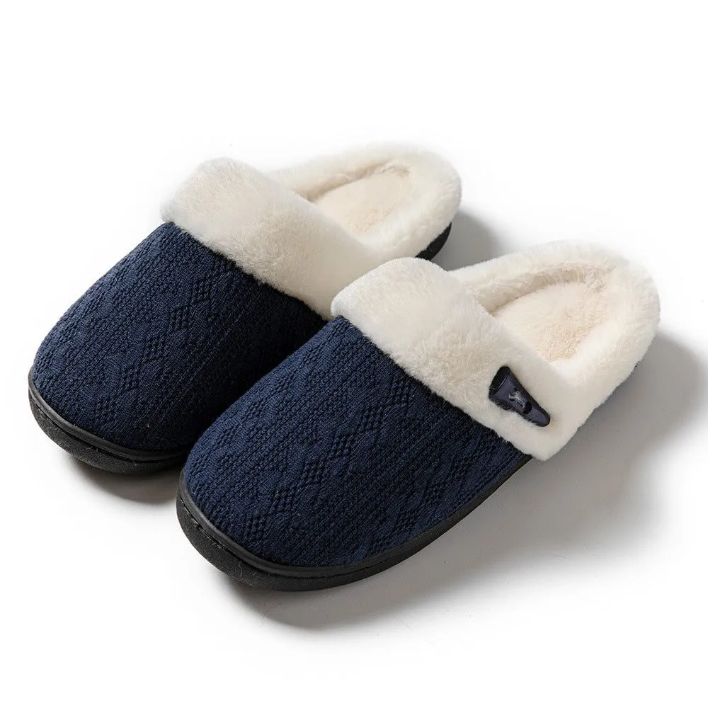 Women’s Warm Non-Slip Slippers in 5 Colors