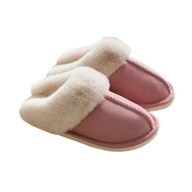 Women's Warm Plush Slippers Clearance